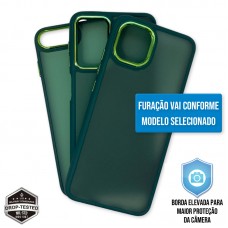 Capa iPhone 13 Pro Max - Clear Case Fosca Cangling Green